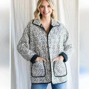 Reversible quilted jacket